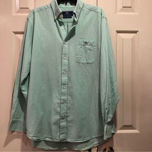 Vineyard Vines Button Down Slim Fit Tucker Shirt Size L